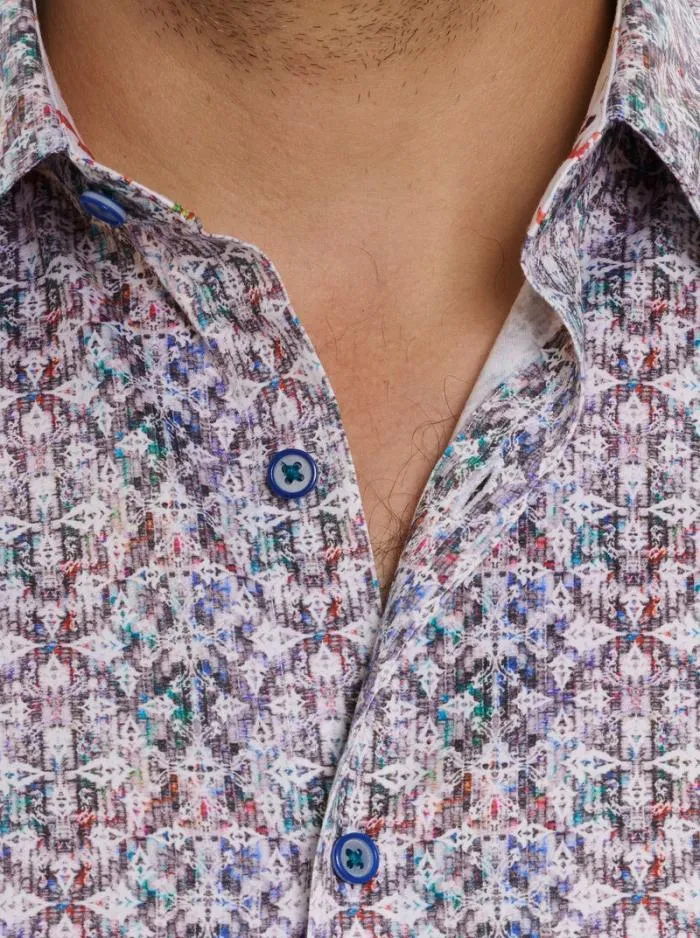 Robert Graham Button Down Shirts Men Caracas Long Sleeve Button Down Shirt Multi