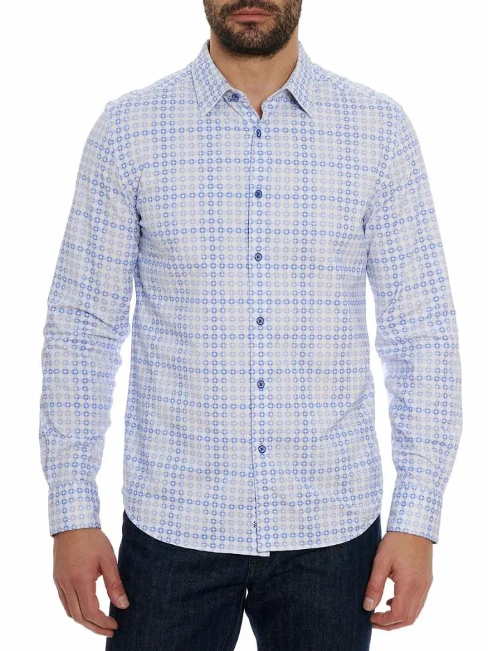 Robert Graham Button Down Shirts Men Port Of Call Motion Long Sleeve Knit Shirt Blue Robert Graham Button Down Shirts Men Port Of Call Motion Long Sleeve Knit Shirt Blue