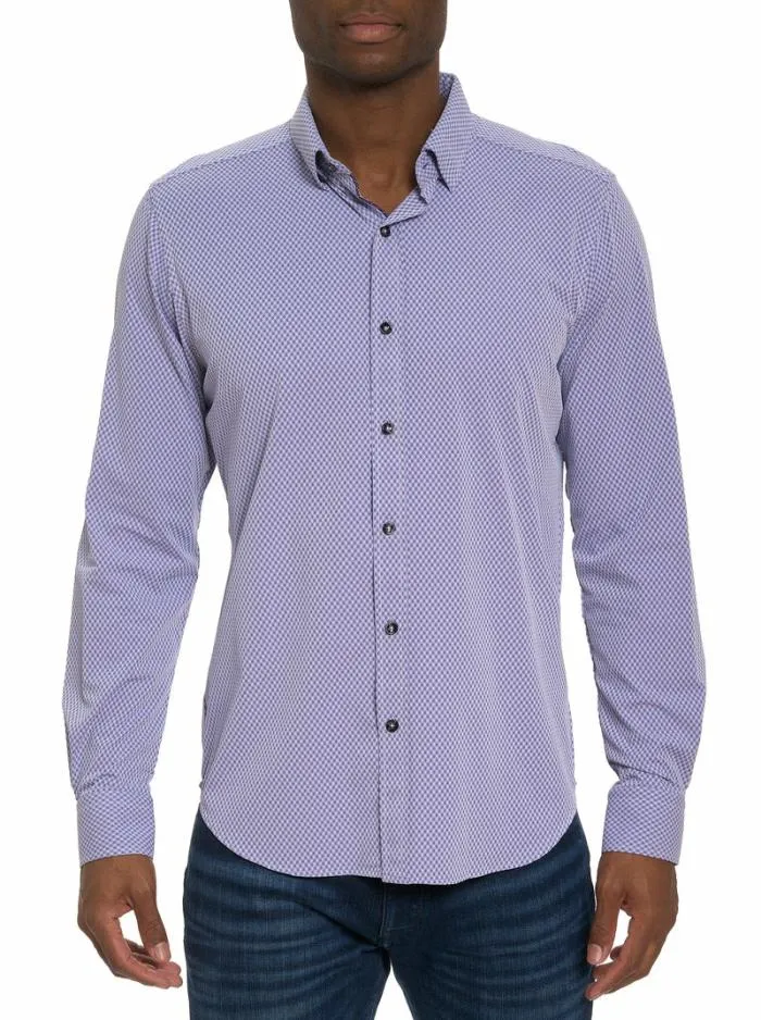 Robert Graham Button Down Shirts Men Tocci Long Sleeve Button Down Shirt Purple Robert Graham Button Down Shirts Men Tocci Long Sleeve Button Down Shirt Purple
