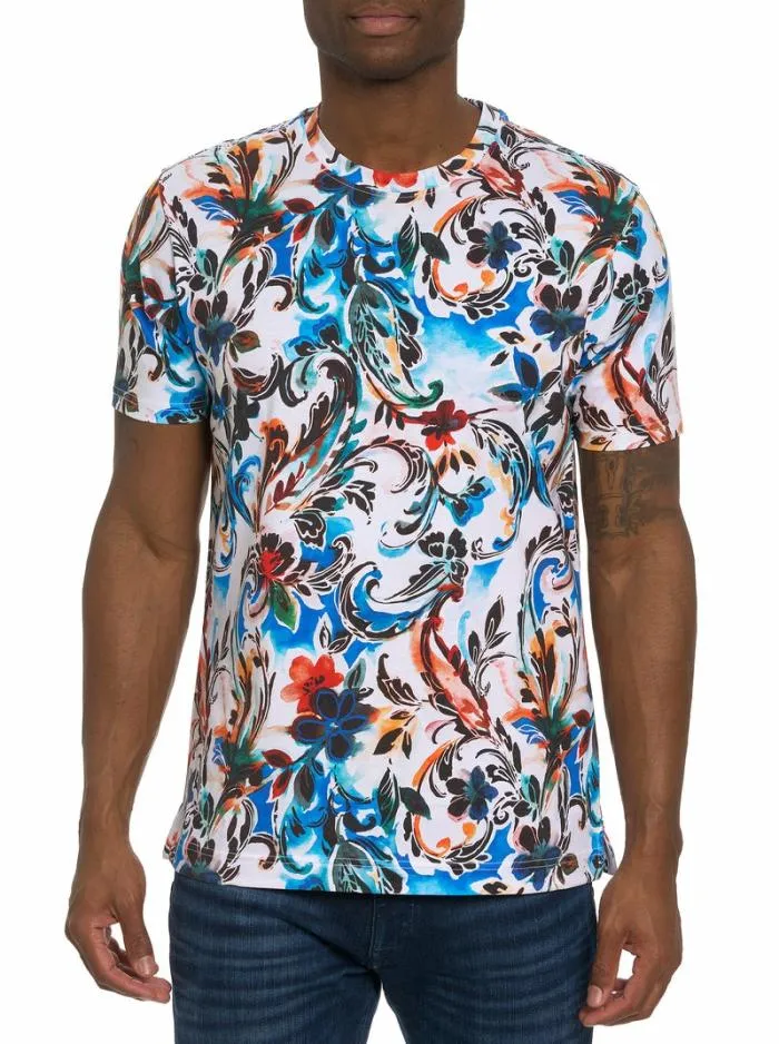 Robert Graham Polos and TShirts Men Lussari TShirt Multi
