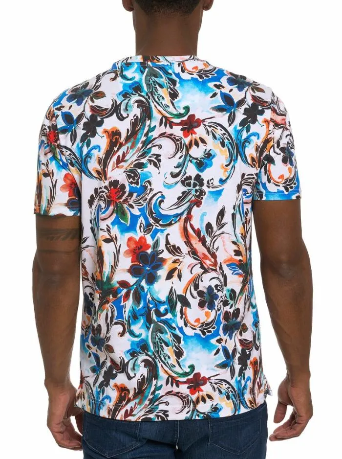 Robert Graham Polos and TShirts Men Lussari TShirt Multi