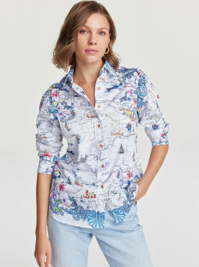 Robert Graham Tops Women Hadley Shirt Multi