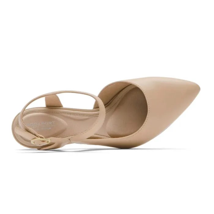 Rockport Heels Women Total Motion 75mm XStrap Heel Farro