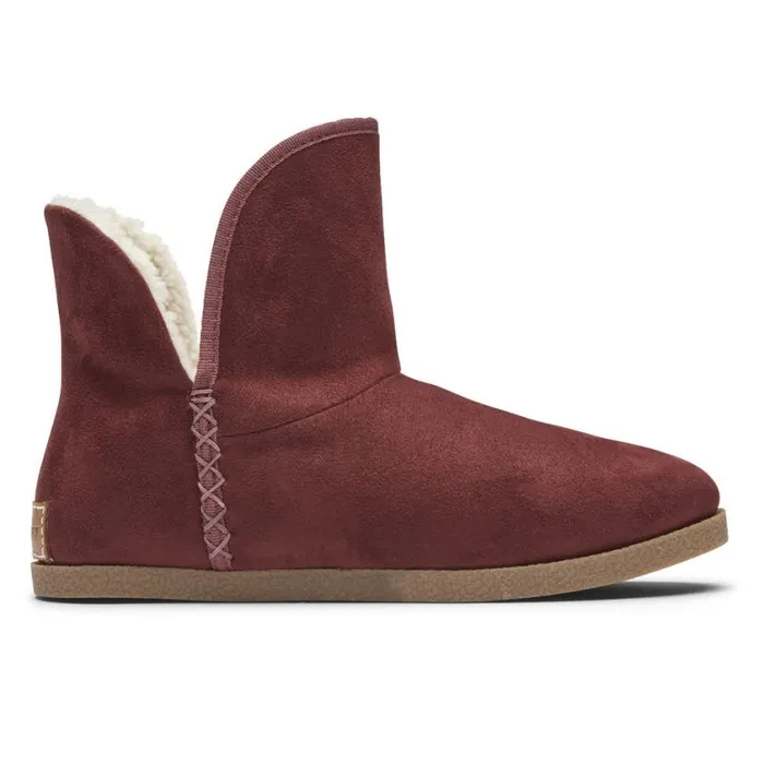 Rockport Loafers Women TruTECH Veda Slipper Boot Merlot
