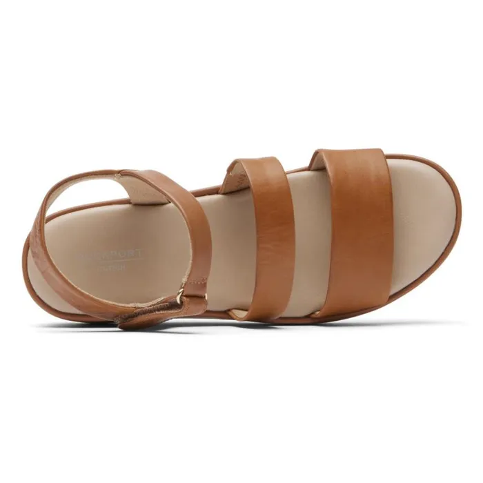 Rockport Sandals and Wedges Women Aubriella Sandal Tan