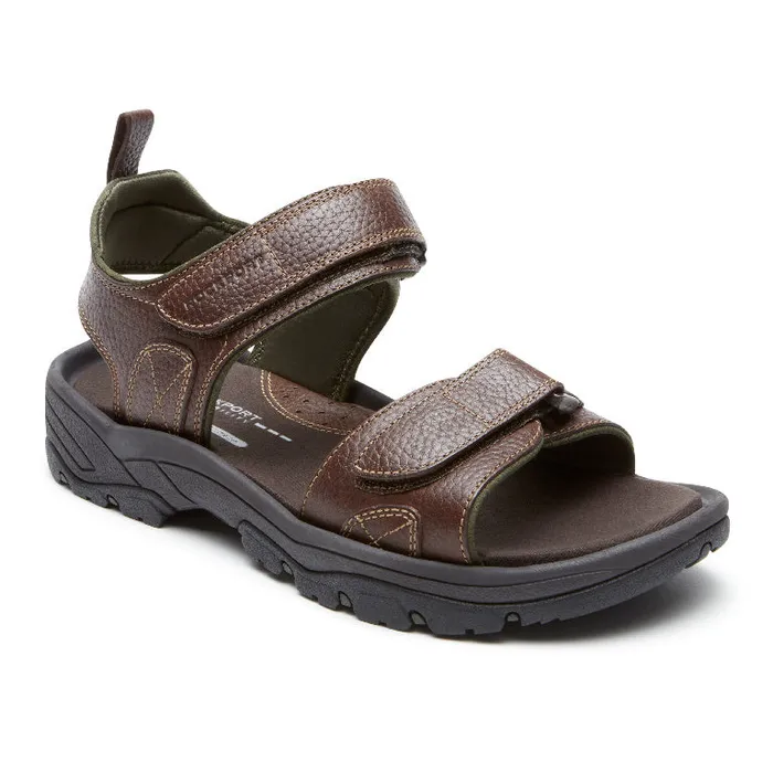 Rockport Sandals Men Springboro Rocklake Sandal Brown
