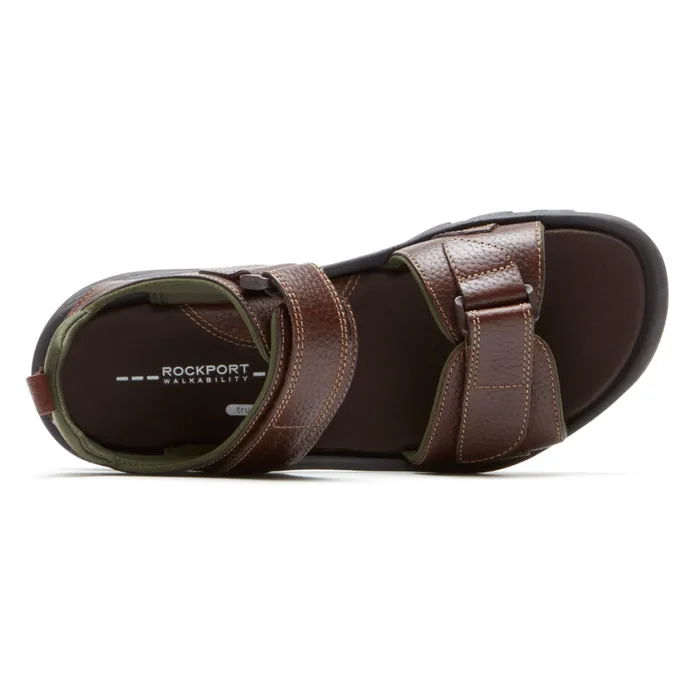 Rockport Sandals Men Springboro Rocklake Sandal Brown