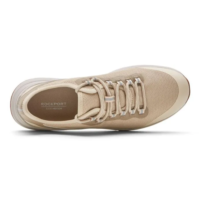 Rockport Shoes Women Total Motion XCS Trail LaceUp Shoe Taupe Waterresistant Eco