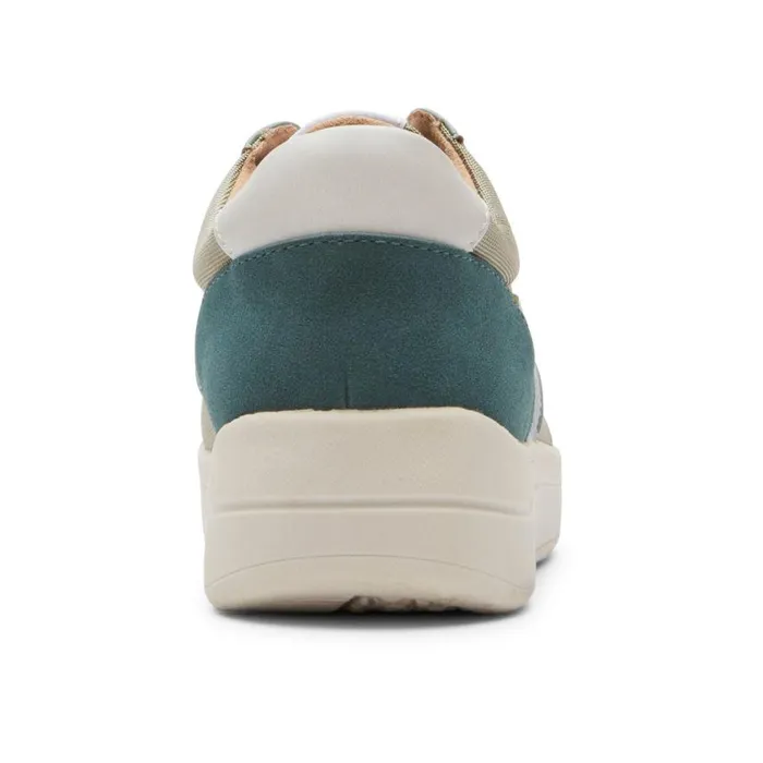Rockport Sneakers Women TruFLEX Navya Retro Sneaker Green Textilesynthetic Eco