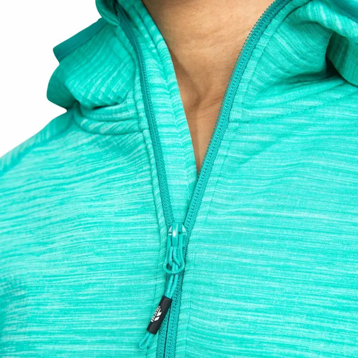 Romina Hooded Fleece Lagoon Marl Women Trespass Fleece