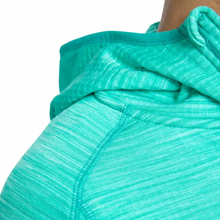 Romina Hooded Fleece Lagoon Marl Women Trespass Fleece