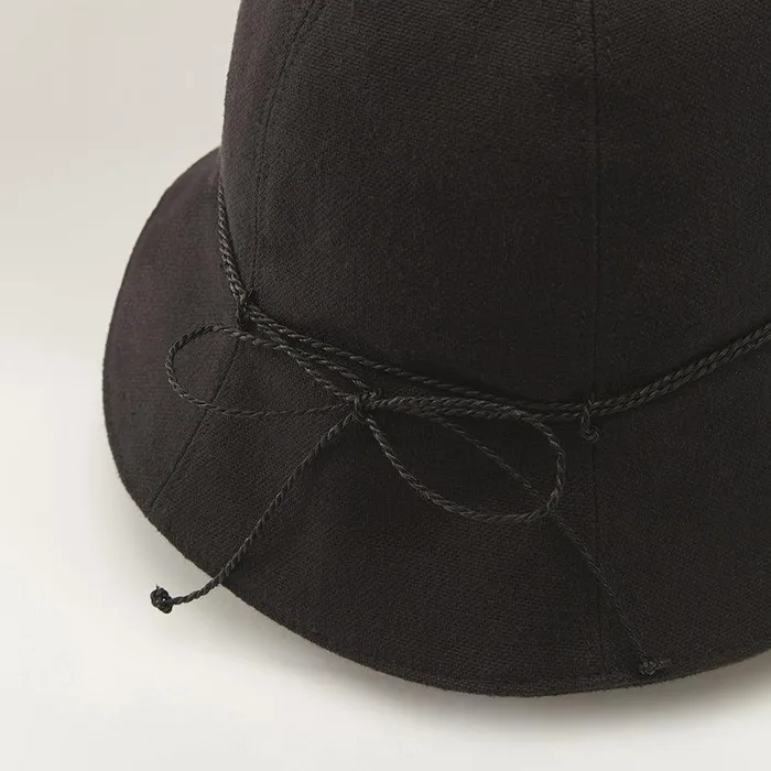 Round Crown Hats Helen Kaminski Balu Black