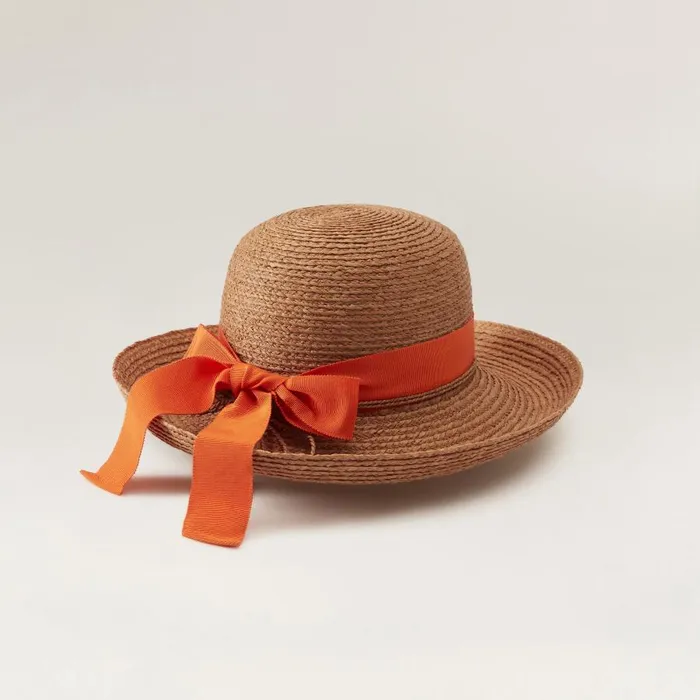 Round Crown Hats Helen Kaminski Newport Sb Nougat Sunset