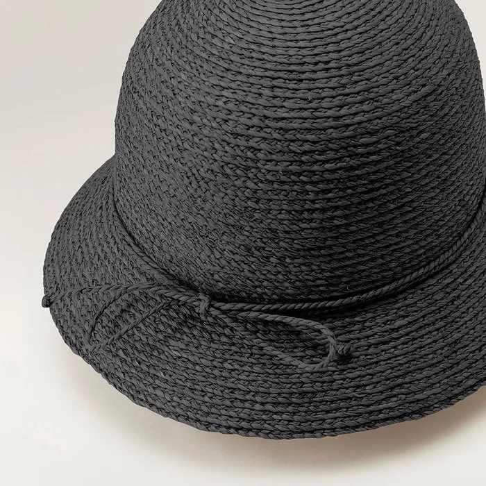 Round Crown Hats Helen Kaminski Valence 6 Charcoal