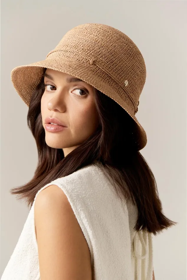 Round Crown Hats Helen Kaminski Villa 6 Nougat