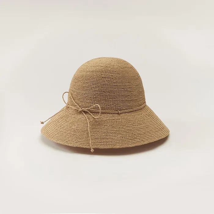 Round Crown Hats Helen Kaminski Villa 6 Nougat