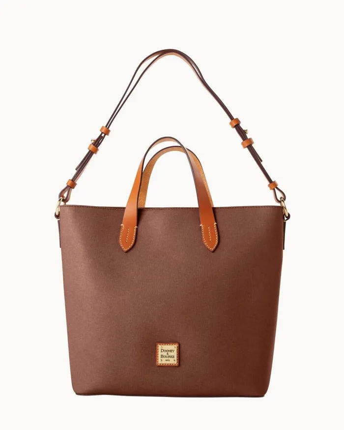 Saffiano Lilliana With Pouch Amber Women Dooney and Bourke Satchels