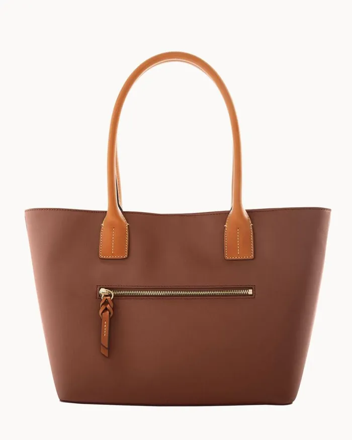 Saffiano Small Russel Amber Women Dooney and Bourke Totes Saffiano Small Russel Amber Women Dooney and Bourke Totes