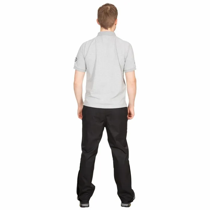 Sanderson DLX Polo Shirt Grey Marl Men Trespass TShirts