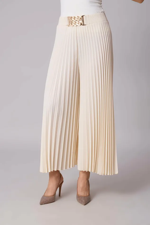 Scarlet Sage Bottoms Ariana Pant 8211 Cream 8211 Women