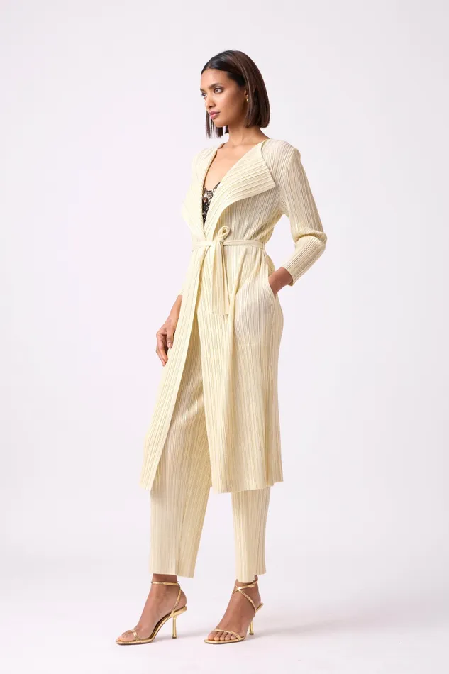 Scarlet Sage CoOrd Sets Camille Overlay Set 8211 Ivory 8211 Women