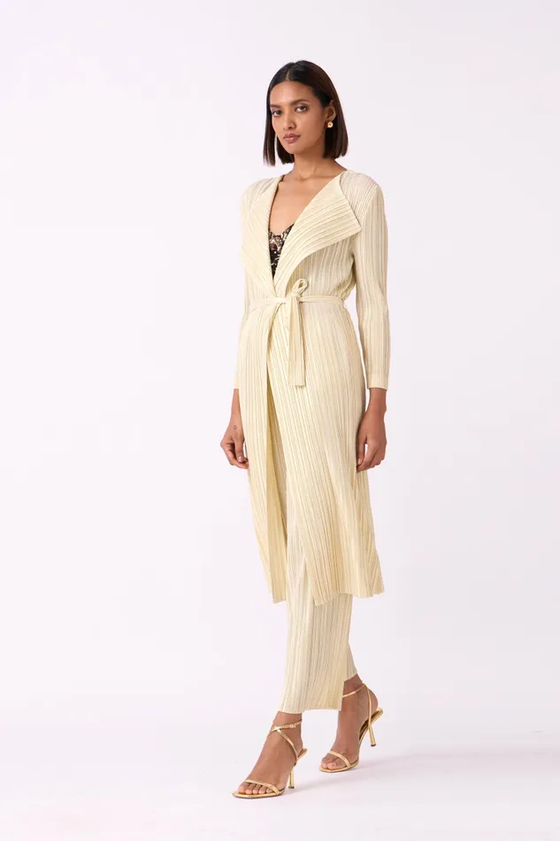 Scarlet Sage CoOrd Sets Camille Overlay Set 8211 Ivory 8211 Women
