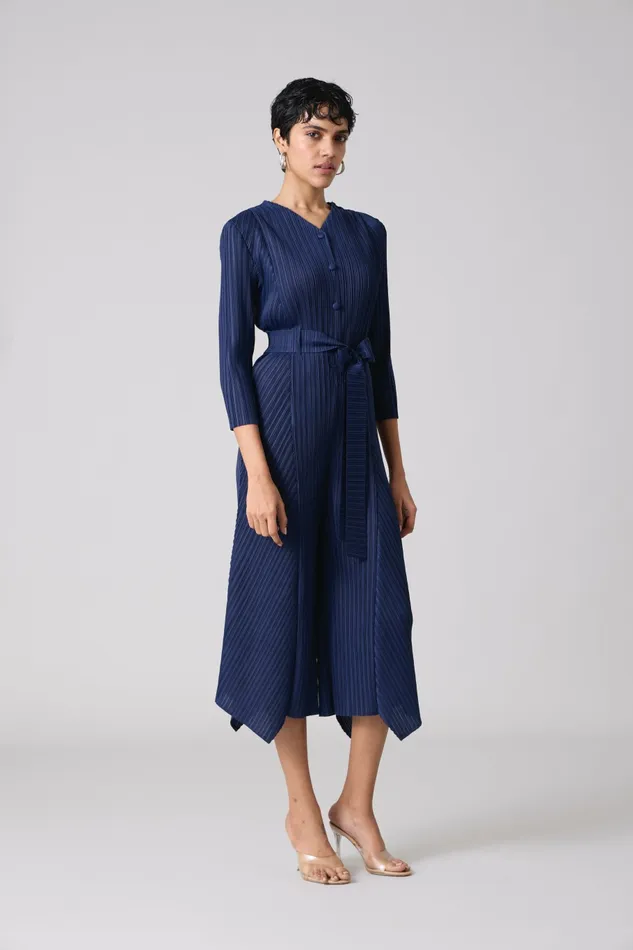 Scarlet Sage CoOrd Sets Mabel Jumpsuit 8211 Navy 8211 Women