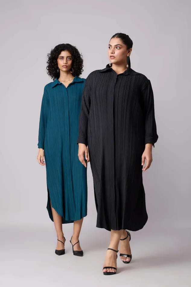 Scarlet Sage Dresses Catherine Shirt Dress 8211 Black 8211 Women
