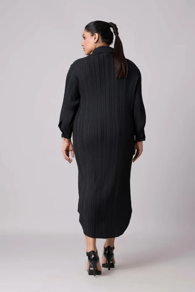 Scarlet Sage Dresses Catherine Shirt Dress 8211 Black 8211 Women