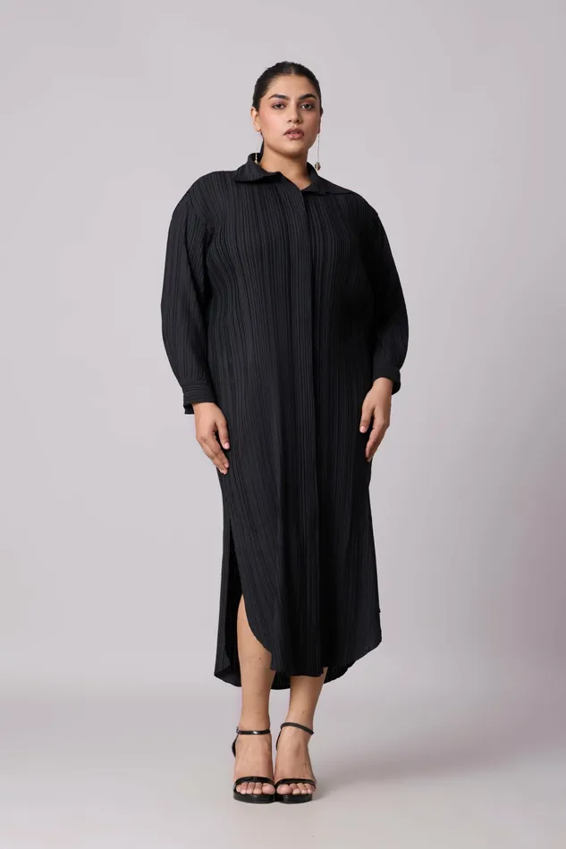 Scarlet Sage Dresses Catherine Shirt Dress 8211 Black 8211 Women