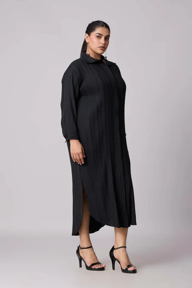Scarlet Sage Dresses Catherine Shirt Dress 8211 Black 8211 Women