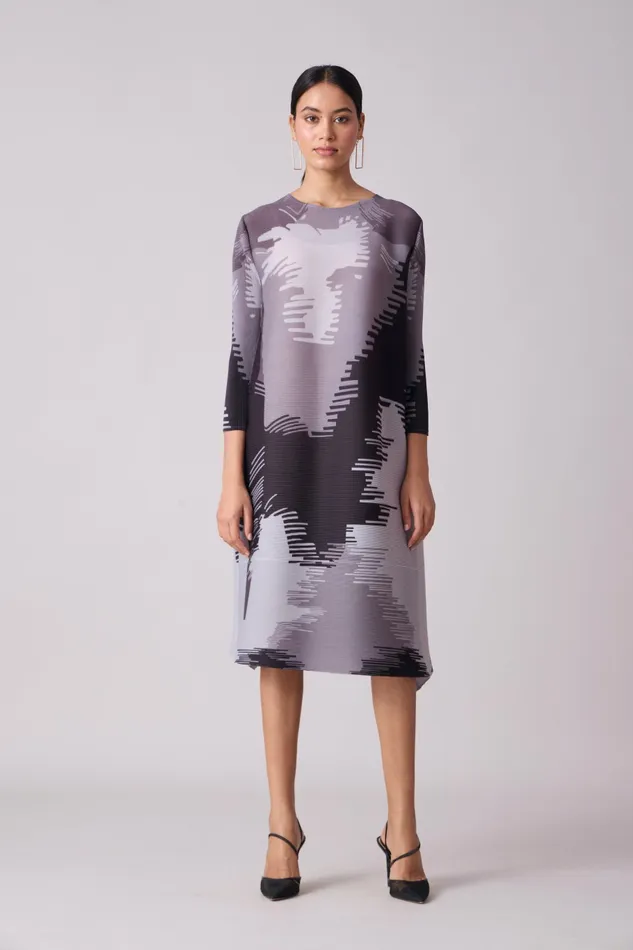 Scarlet Sage Dresses Eda Dress 8211 Monochrome 8211 Women