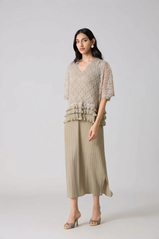 Scarlet Sage Dresses Gaby Dress 8211 Oyster 8211 Women