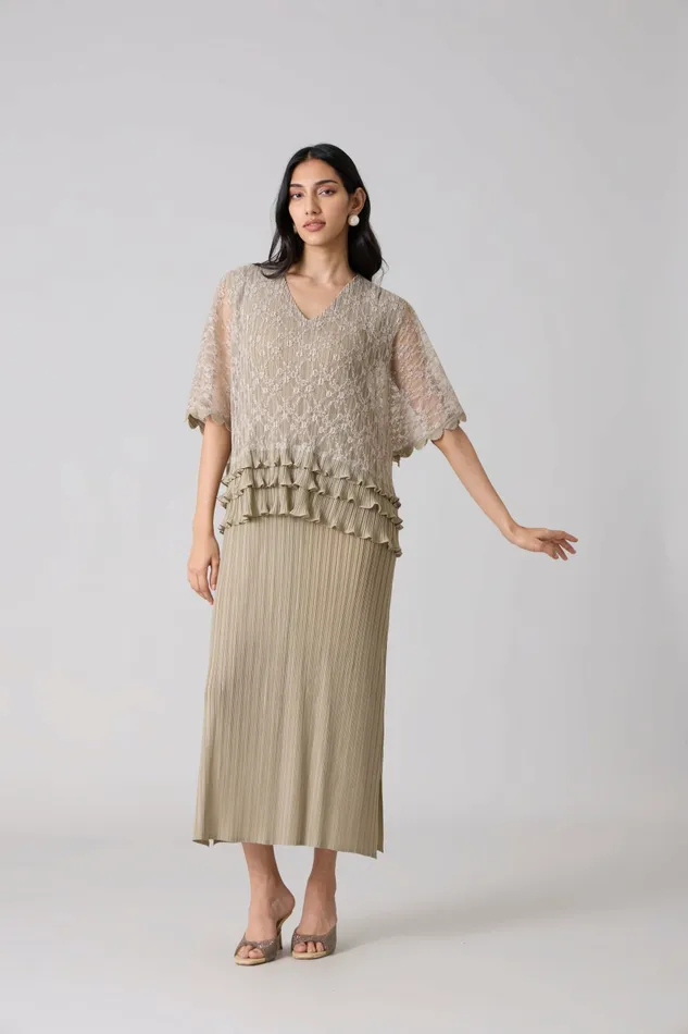 Scarlet Sage Dresses Gaby Dress 8211 Oyster 8211 Women