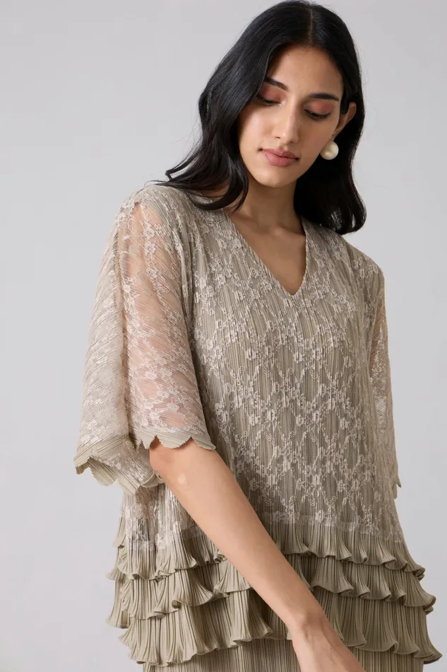 Scarlet Sage Dresses Gaby Dress 8211 Oyster 8211 Women
