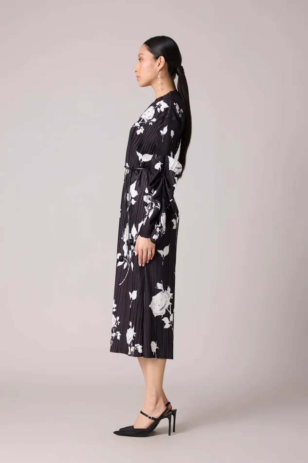 Scarlet Sage Dresses Skylar Floral Dress 8211 Black 8211 Women