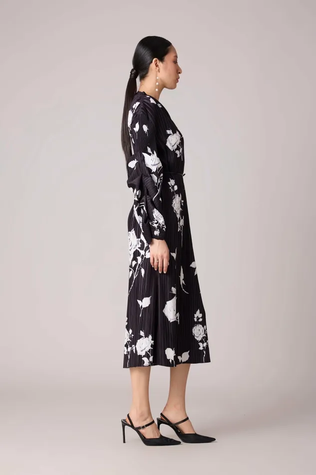 Scarlet Sage Dresses Skylar Floral Dress 8211 Black 8211 Women