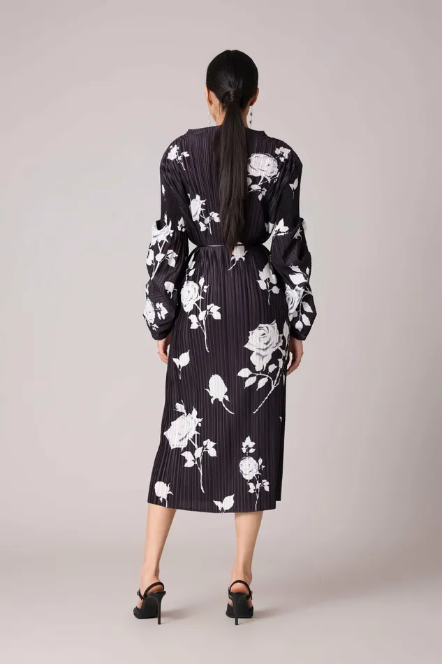 Scarlet Sage Dresses Skylar Floral Dress 8211 Black 8211 Women