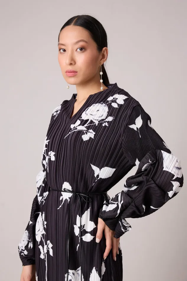 Scarlet Sage Dresses Skylar Floral Dress 8211 Black 8211 Women