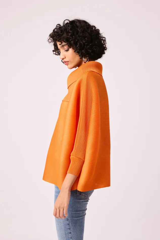 Scarlet Sage Tops Sloane Batwing Top 8211 Orange 8211 Women