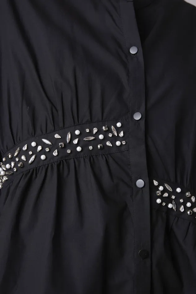Scarlet Sage Tops Tatum Shirt 8211 Black 8211 Women