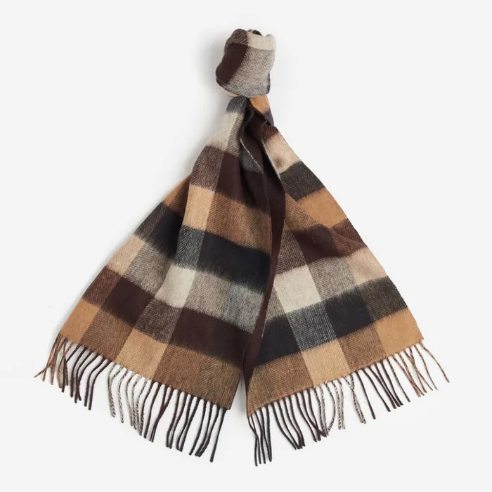 Scarves and Neckwear Men Orvis Barbour Largs Scarf Autumn Plaid