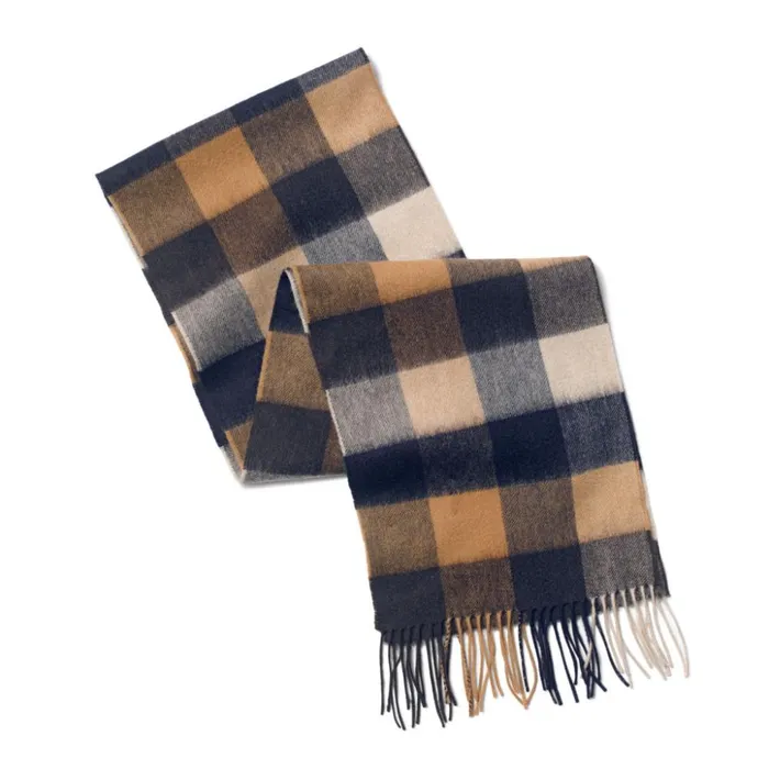 Scarves and Neckwear Men Orvis Barbour Largs Scarf Autumn Plaid