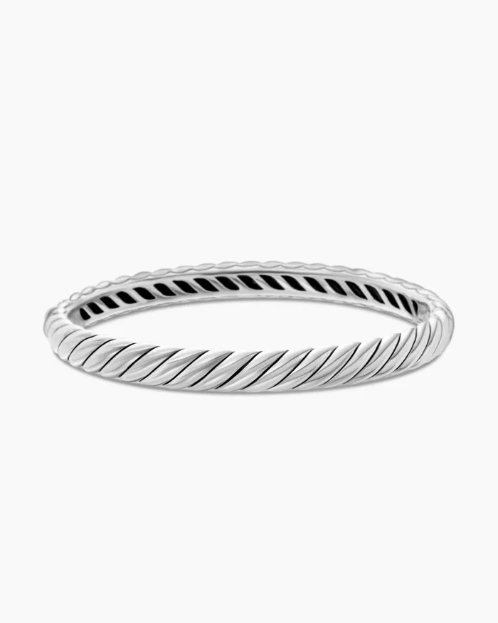 Sculpted Cable Bangle Bracelet In Sterling Silver 7mm Women David Yurman Bangle Sculpted Cable Bangle Bracelet In Sterling Silver 7mm Women David Yurman Bangle