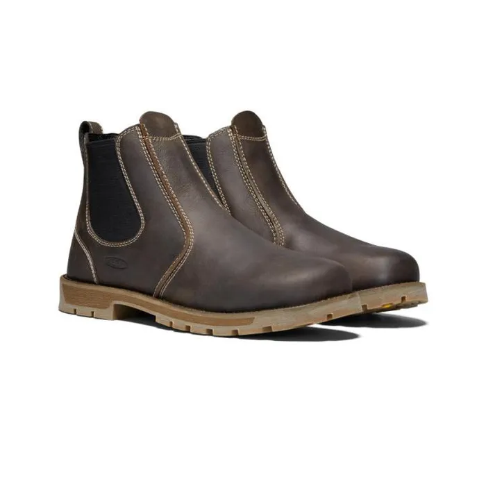 Seattle Romeo Soft Toe Cascade BrownBlack Men KEEN Work Boots and Shoes Seattle Romeo Soft Toe Cascade BrownBlack Men KEEN Work Boots and Shoes