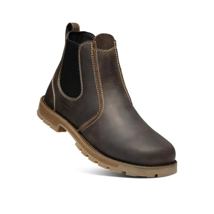 Seattle Romeo Soft Toe Cascade BrownBlack Men KEEN Work Boots and Shoes Seattle Romeo Soft Toe Cascade BrownBlack Men KEEN Work Boots and Shoes