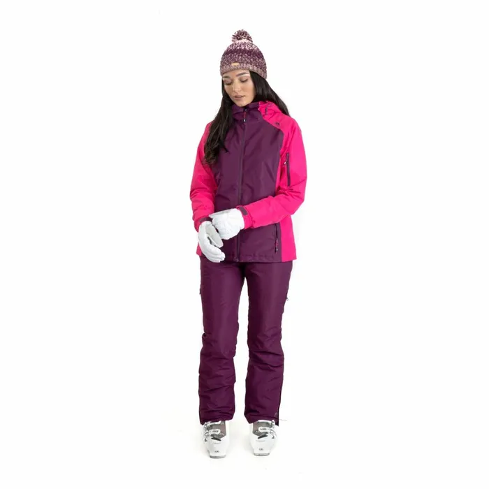 Sheelin Waterproof Ski Jacket Potent Purple Women Trespass Ski Jackets