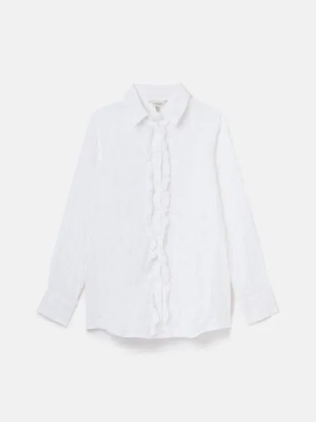 Shirts and Blouses Women Joules White 100 Linen Shirt Shirts and Blouses Women Joules White 100 Linen Shirt