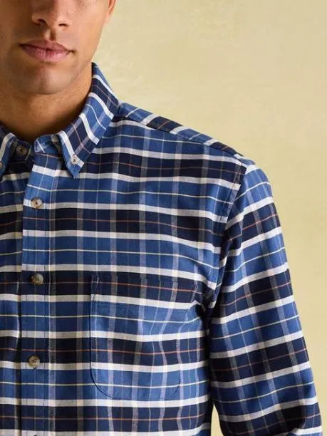 Shirts Men Joules Blue Cotton Check Shirt