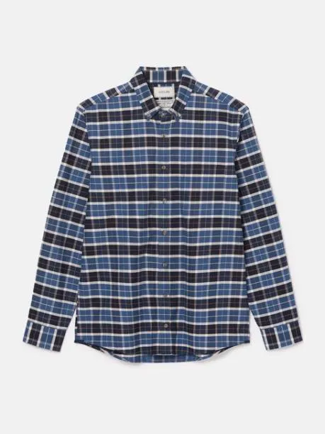 Shirts Men Joules Blue Cotton Check Shirt